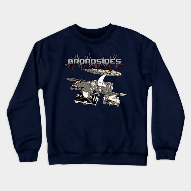 Broadsides Crewneck Sweatshirt by Crabbok